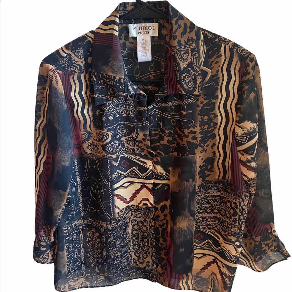 Studio 1 Button-down Top Size 8P